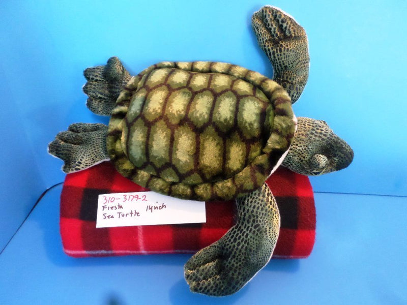 Fiesta Green Sea Turtle Plush
