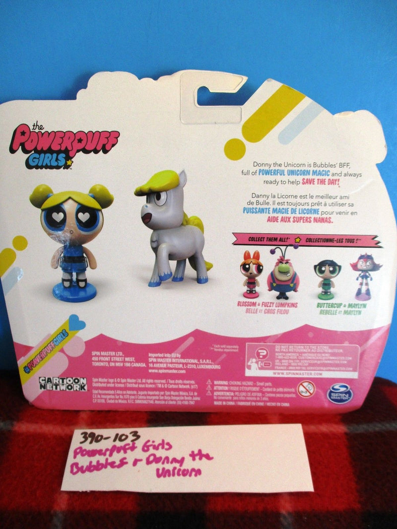 Spin Master Powerpuff Girls Bubbles Donny Action Doll Figurine