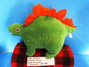 Manhattan Toy Green and Orange Stegosaurus Plush