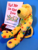 Kohl's Cares Robert Lopshire Put Me In The Zoo Plush and Book
