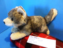 Aurora Miyoni Grey Wolf Beanbag Plush