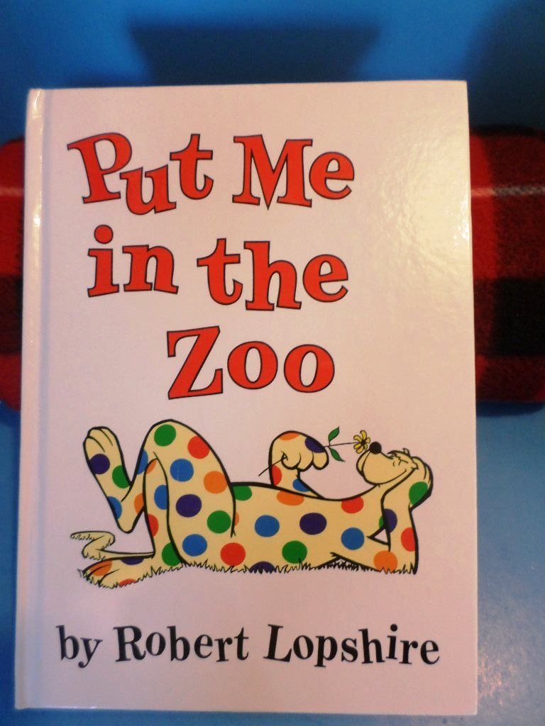 Kohl's Cares Robert Lopshire Put Me In The Zoo Plush and Book