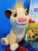 Disney Store Lion King Simba and Nala Plush and Book