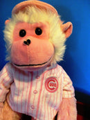 MLB Genuine Merchandise Forever Chicago Cubs Pink Hugging Monkey Plush