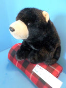 Ty Classic Forest Black Bear 2002 Beanbag Plush