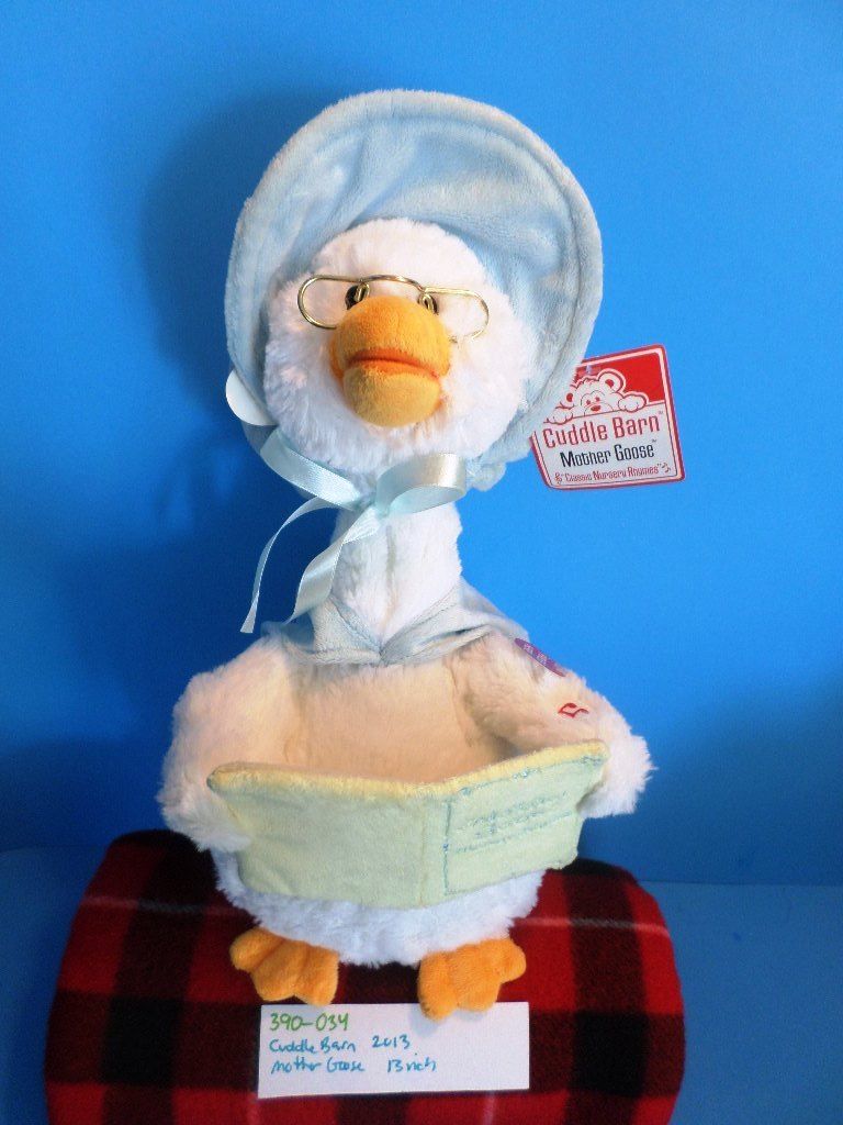 Cuddle Barn Mother Goose 2013 Talking Plush