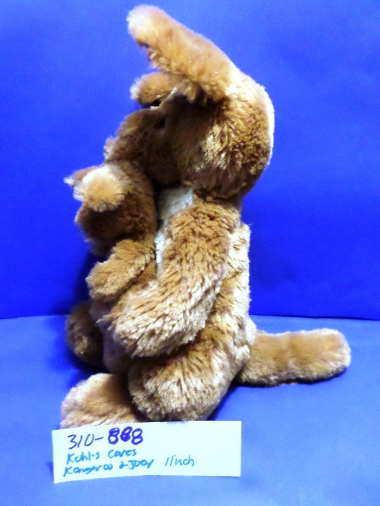 Kohl's Cares Kangaroo and Joey Beanbag Plush Hurricane Jack Surplus