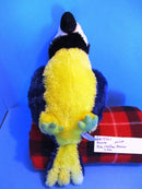 Aurora Blue and Gold Macaw Parrot Beanbag Plush