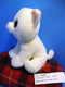 Ty Classic Pearl White Cat With Blue Eyes 2015 Beanbag Plush