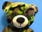 Build-A-Bear Green Camo Army Military Bear Plush