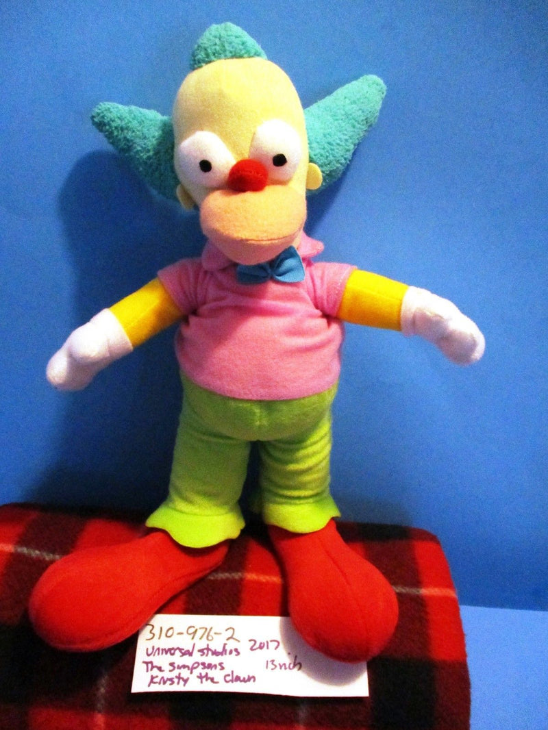 Simpsons Krusty the Clown 2017 Plush