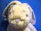 Aurora Baby Bunny Rabbit White and Blue Plush