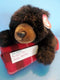Ty Classic Shadow Black Bear 1992 Beanbag Plush