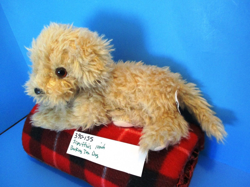 Vivid Toy Scruffies Tan Panting Puppy Dog 2015