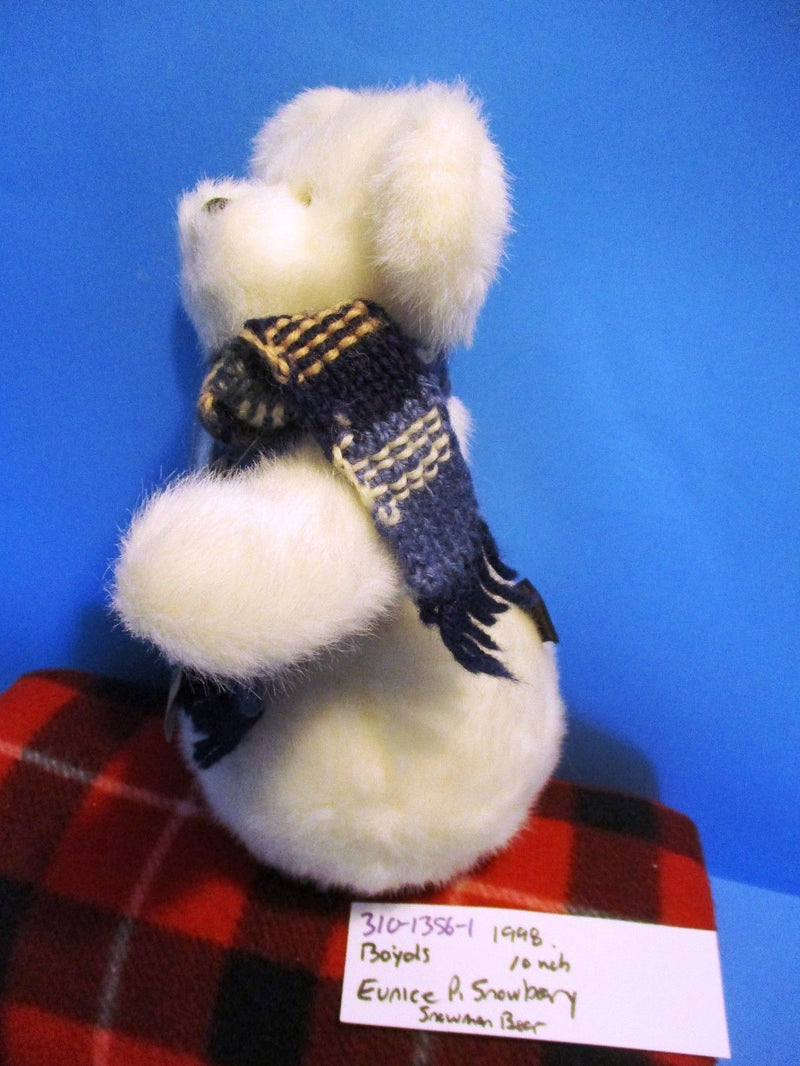 Boyd's Bears Eunice P. Snowbeary Snow Bear 1998 Plush