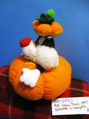 ACE Looney Tunes Sylvester in a Pumpkin 1997 Plush