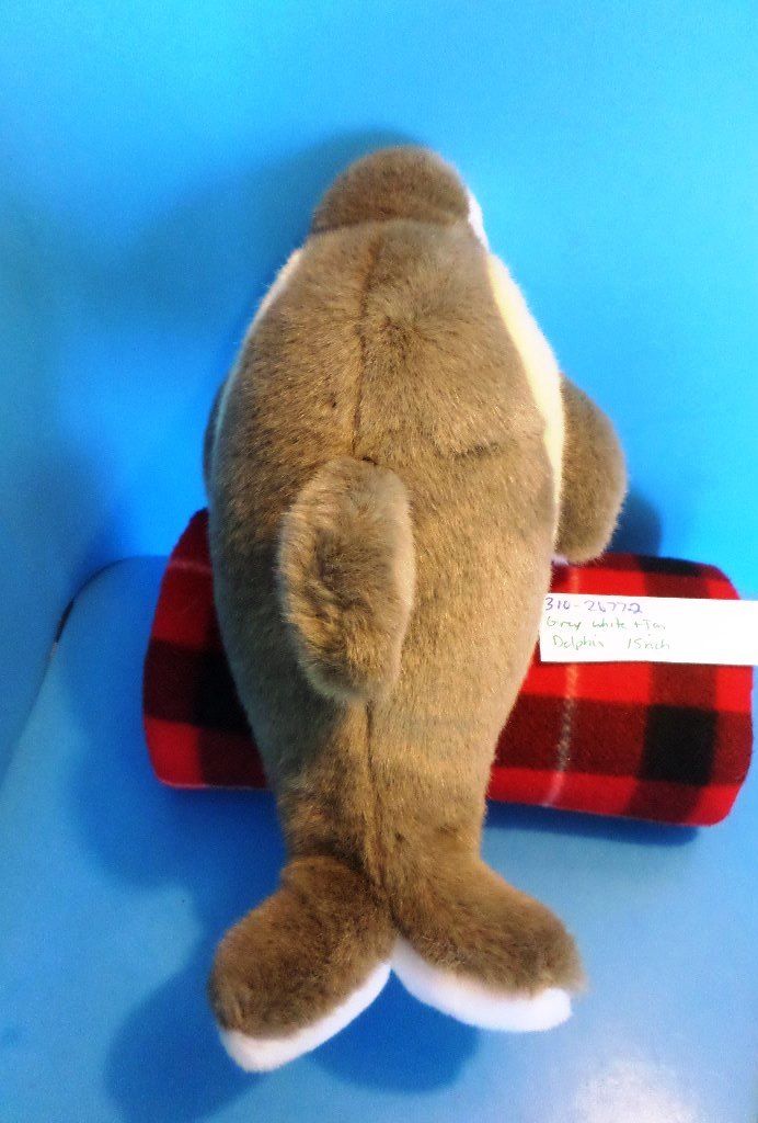 Dolphin Yellow Sided Plush