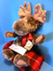 Boyd's Bears Morley P. Moosetrax Brown Moose 2002 Beanbag Plush