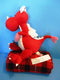 Animal Adventure Red and White Dragon With Pink Heart 2012 Plush