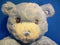 Aurora Baby Big Footed Blue Teddy Bear Plush