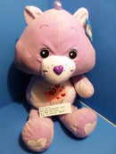 Care Bears Share Bear Purple Ice Cream Soda 2007 Plush