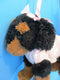 Poochie and Co. Rottweiler Pink Sequins Plush Bag Purse