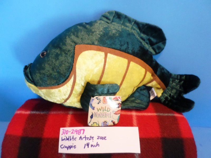 Wildlife Artists Wild Wonderful Crappie Fish 2002 Plush