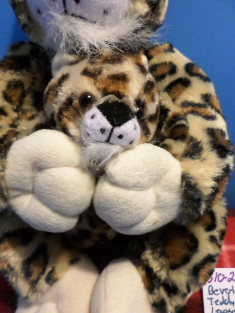 Beverly Hills Teddy Bear Company Leopard and Baby Plush