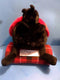 Unipak Plumpee Ladybug Black and Red Plush