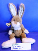 Boyd's Bears Stanley The Brown And White Bunny Rabbit 1995 Beanbag Plush