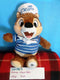 Disney Cruise Line Chip and Dale Sailor Chip Beanbag Plush