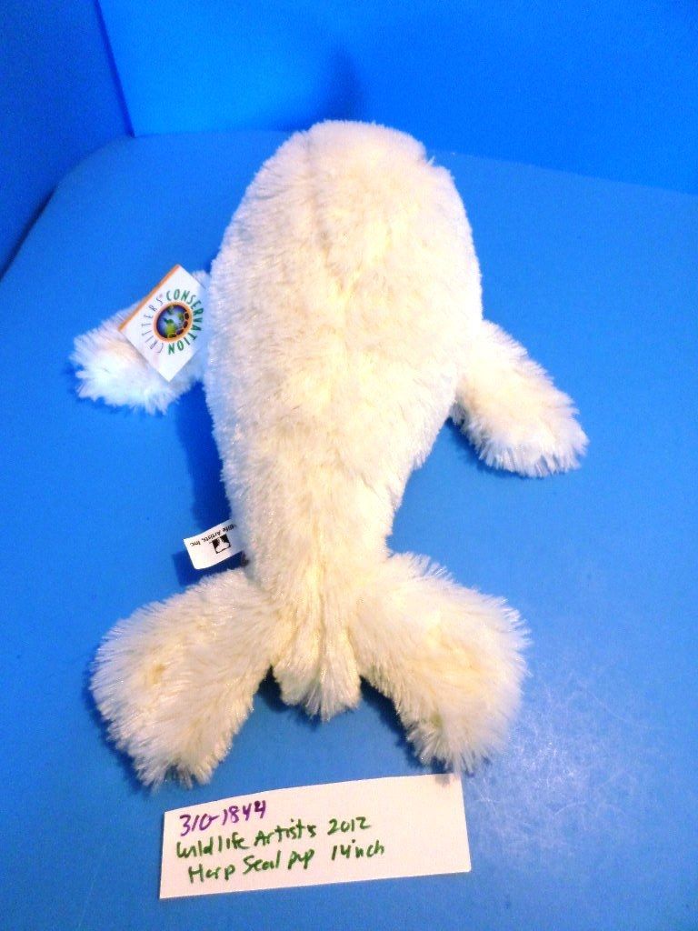 Wildlife Artists White Harp Seal Pup Plush