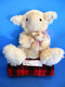 Caltoy Beige Ewe and Lamb Plush