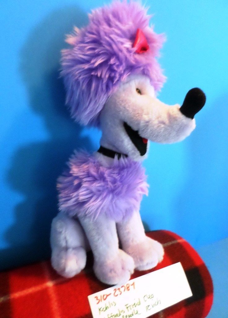 Kohl's Cares Clifford Friend Cleo the Purple Poodle 2003 Plush