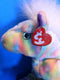 Ty Classic Opal the Pastel Rainbow Horse 2003 Beanbag Plush