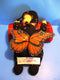 Anne Geddes Large Monarch Butterfly Baby Beanbag Plush