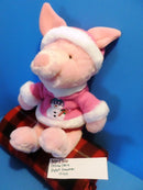 Disney Store Piglet Snowman Sweater Plush