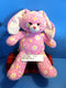 Build-A-Bear Pink Daisy Flower Bunny Rabbit Plush