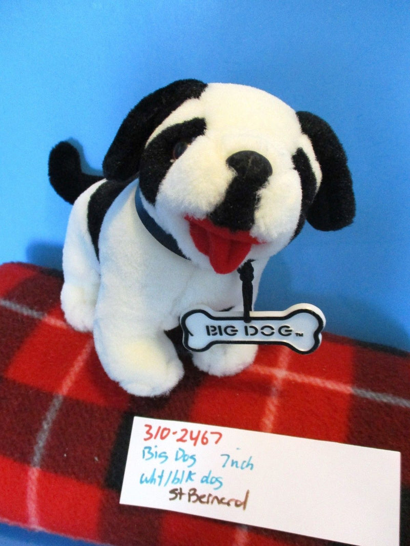 Big Dogs Black and White Saint Bernard Plush