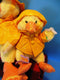 Commonwealth 2 Yellow Ducks In Yellow Raincoats 2002 Plush