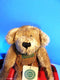 Boyd's Bears Rex Teddy Bear Ginham Overalls 1997 Plush