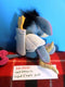 Disney Store Cupid Eeyore Beanbag Plush