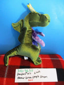 Douglas Homer Green Purple and Gold Dragon Plush