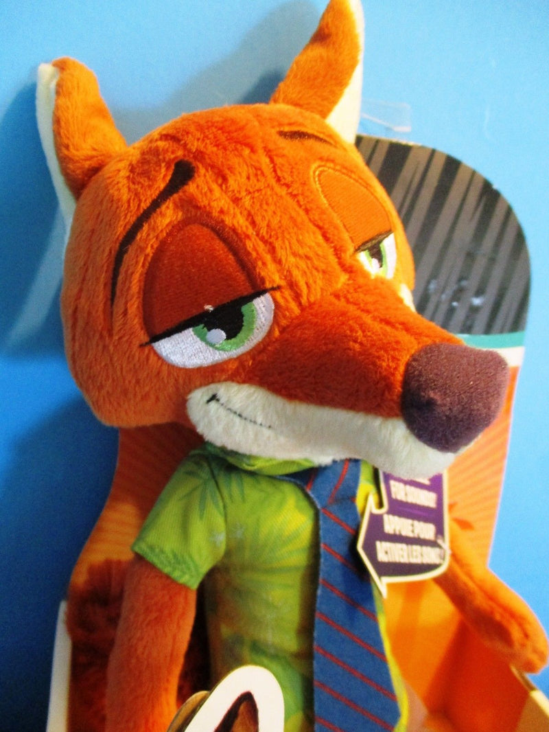 Tomy Disney Zootopia Talking Nick Wilde Plush