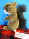 Cabin Critters Squirrel 2002 Beanbag Plush