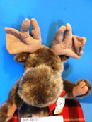 Boyd's Bears Morley P. Moosetrax Brown Moose 2002 Beanbag Plush