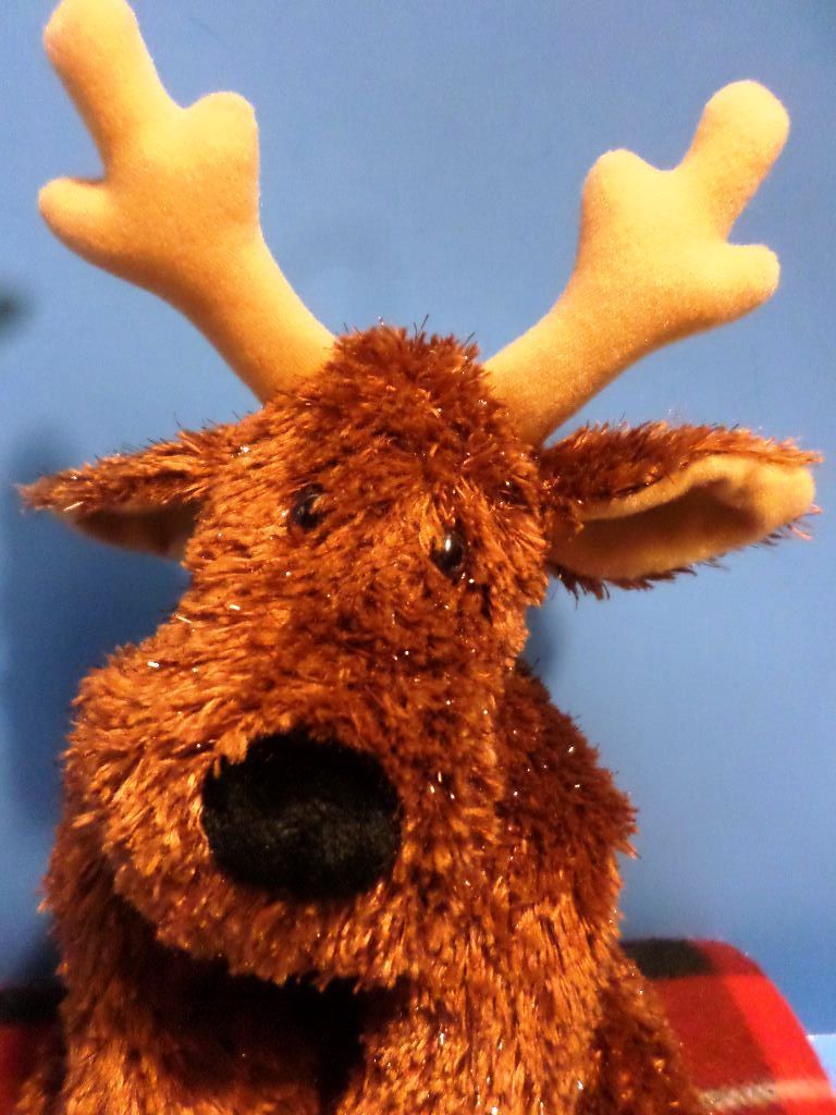 Hallmark Comet the Reindeer with Bell Beanbag Plush