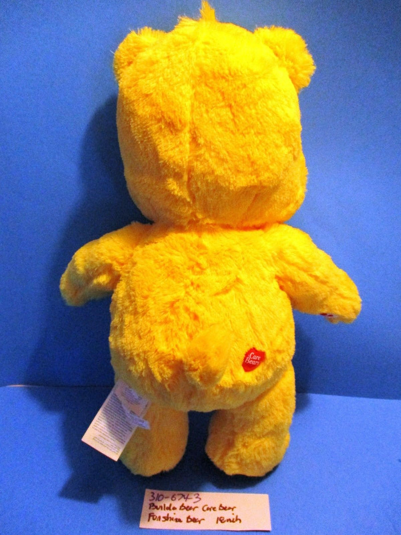 Build-A-Bear Care Bears Funshine Bear Plush