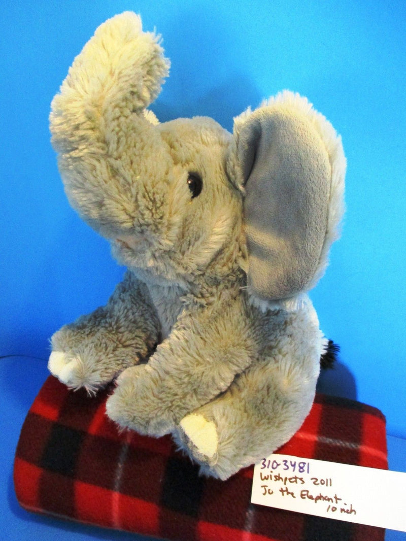 Wishpets Jo the Grey Elephant 2011 Plush