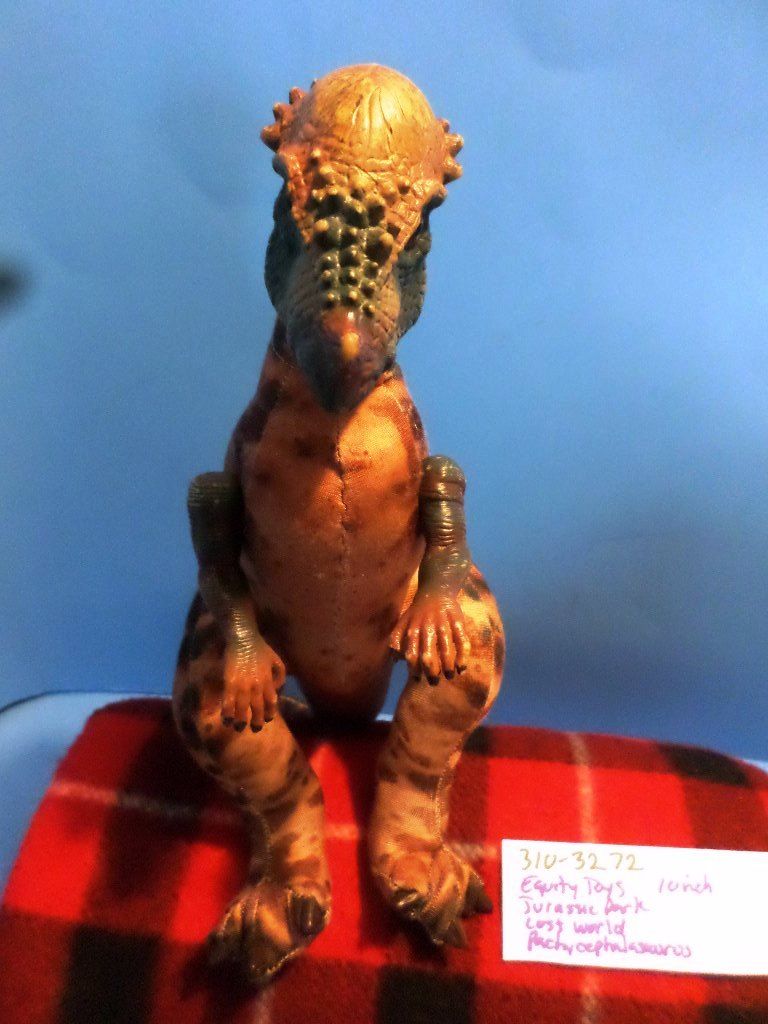 Equity Toys Jurassic Park The Lost World Pachycephalosaurus 1997 Plush